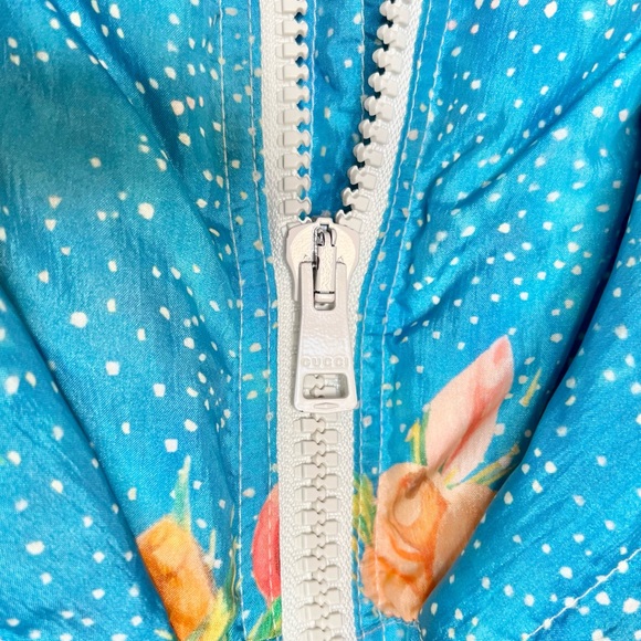 RARE Gucci LA Dodgers Chickae IDE Floral Manga Anime Bomber Jacket - Picture 3 of 8